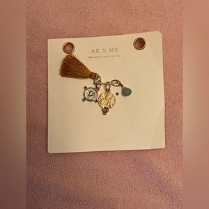 Set of 4 American Eagle necklace/bracelet charms